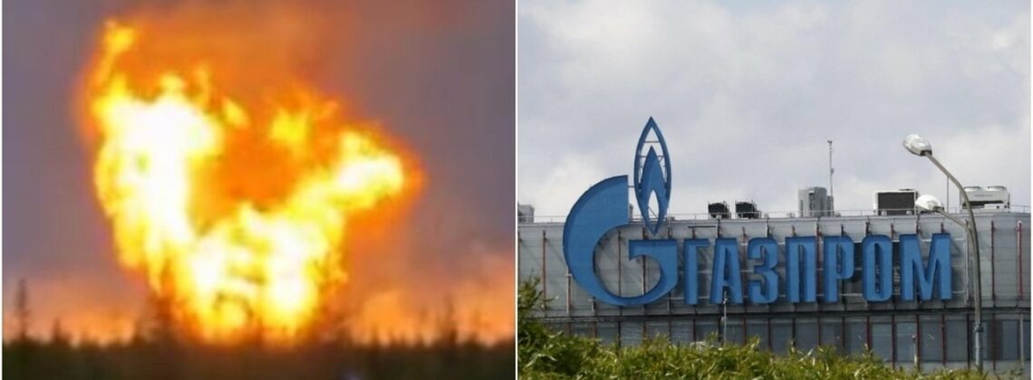 Incendio impianto Gazprom