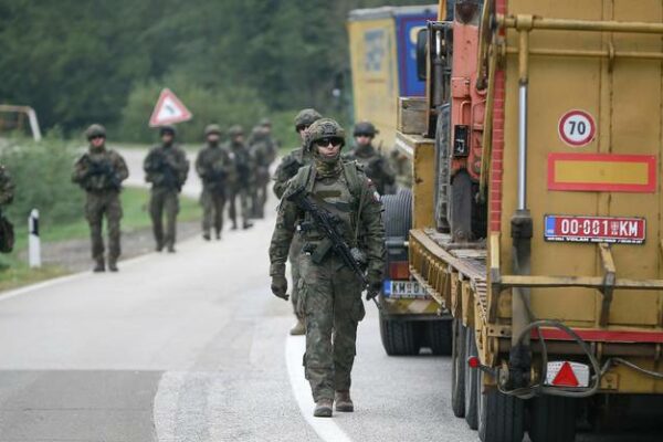I soldati della KFOR non hanno dovuto intervernire alla frontiera tra Kosovo e Serbia