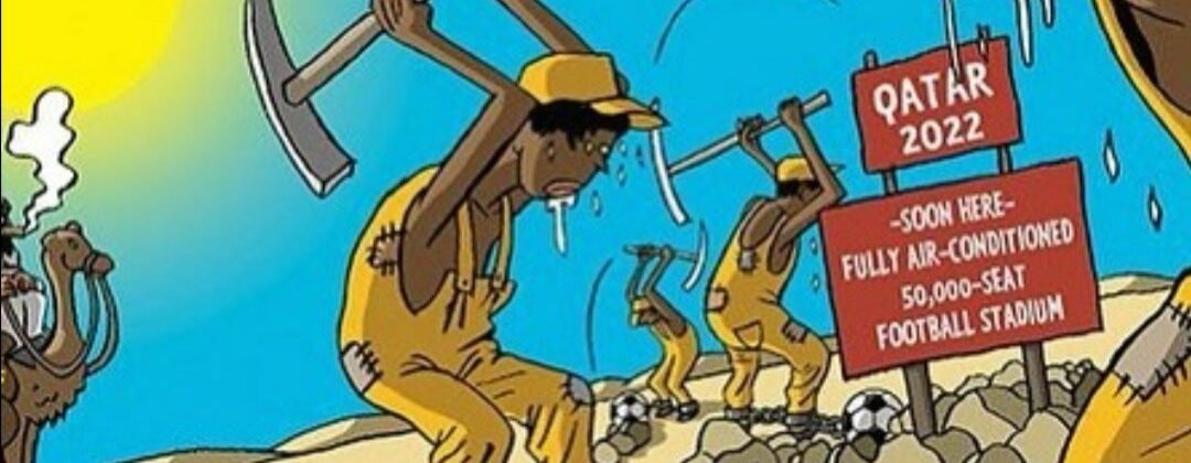 lavoratori mondiali qatar
