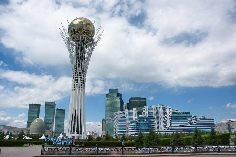 La Bayterek Tower ad Astana